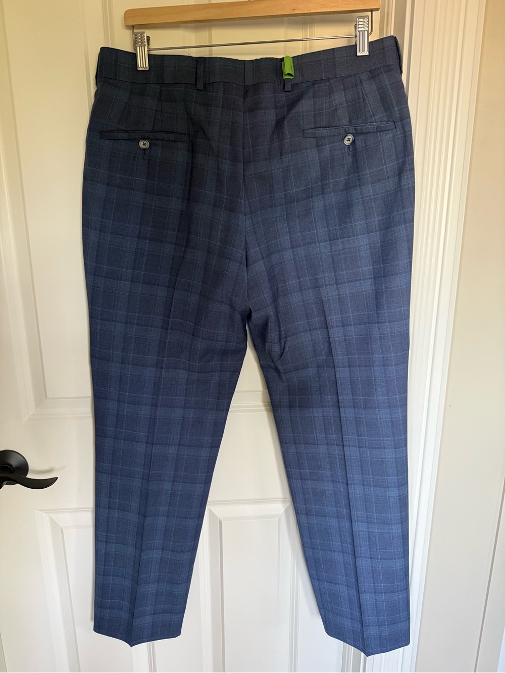 Coppley Reda Super 110’s Custom 3 Piece Plaid Wool Suit ~40R - Picture 10 of 12